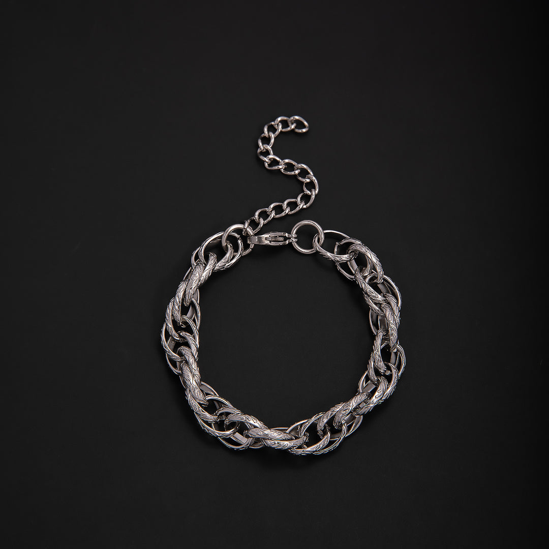 Elegante geometrische Link-Armband Karnz