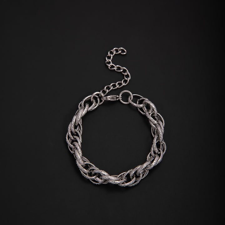 Elegante geometrische Link-Armband Karnz