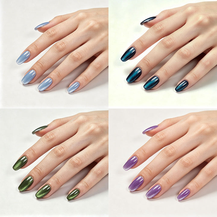 Glänzendes Acryl Press-On Nagel Set