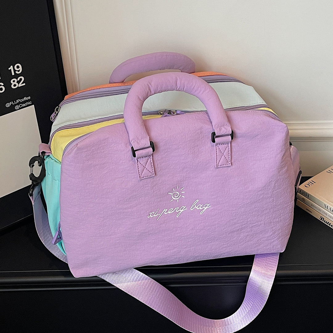 Stylische Mehrfarbige Reisetasche Karnz