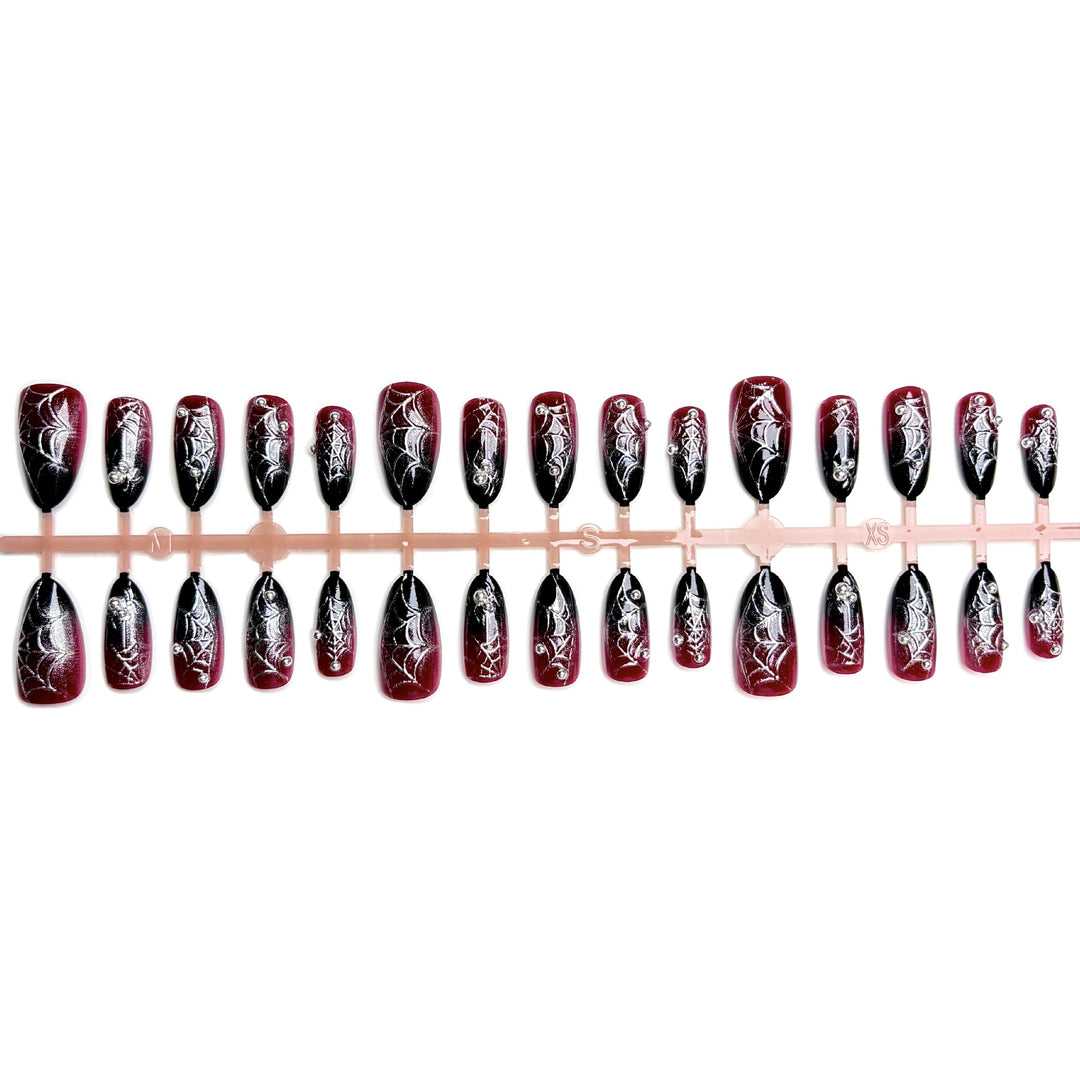Halloween-Themen Presse-Nagelkunst