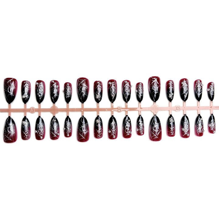 Halloween-Themen Presse-Nagelkunst