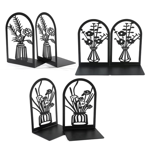 Blumen Design Buchstützen