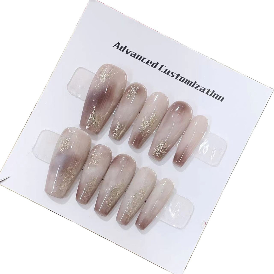 Anpassbares Press-On Nagelset