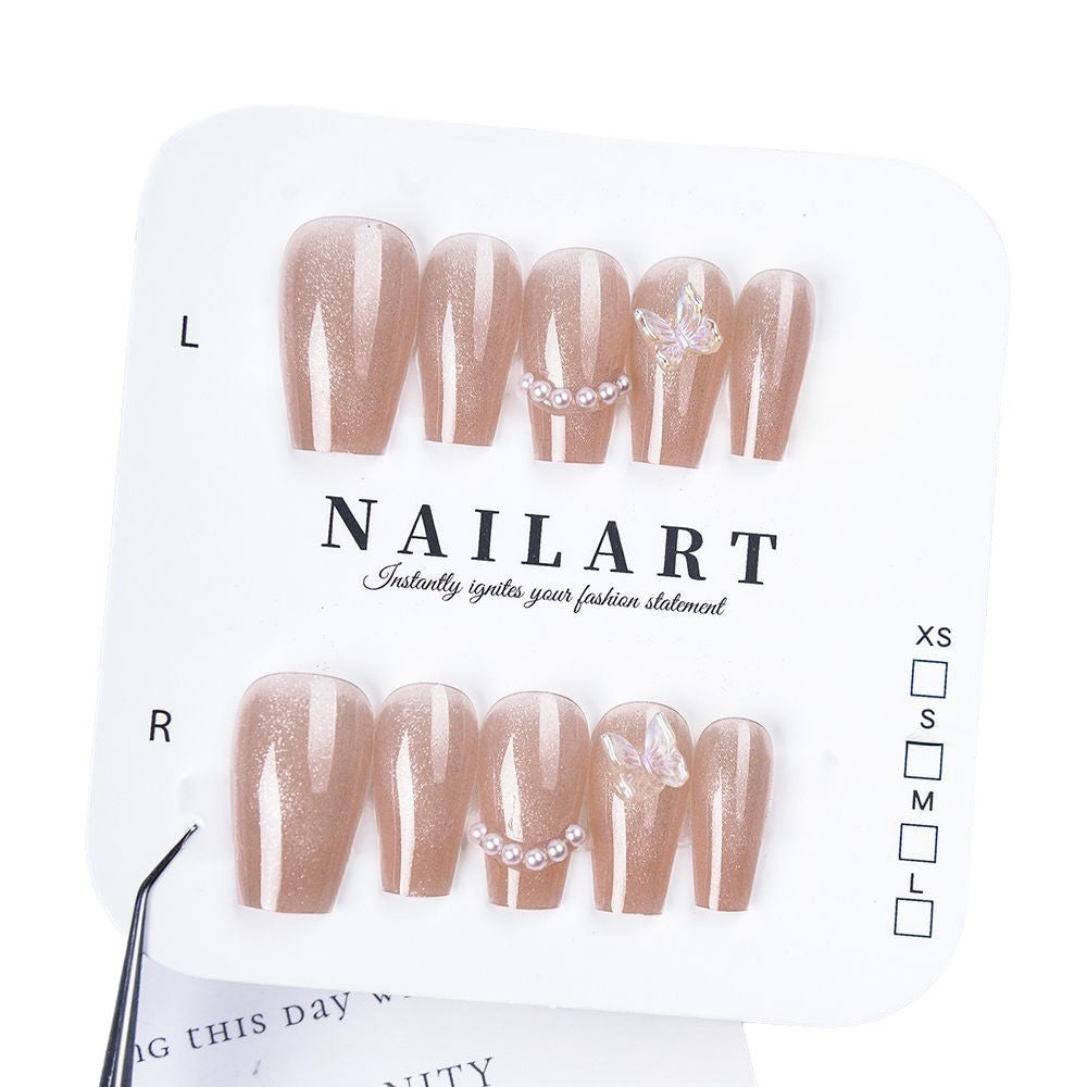 Glamouröse Press-On Nagel Set Karnz
