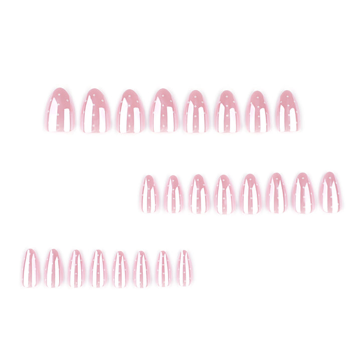 Elegante Nagelverlängerungen mit Glanz-Finish Karnz