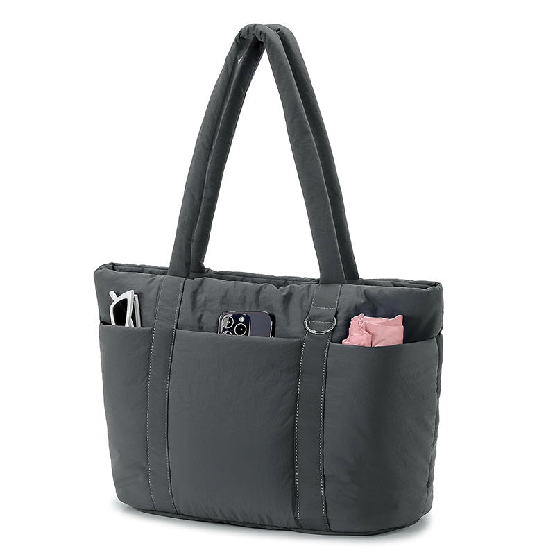 Praktische Alltags-Handtasche mit Mehreren Fächern Karnz