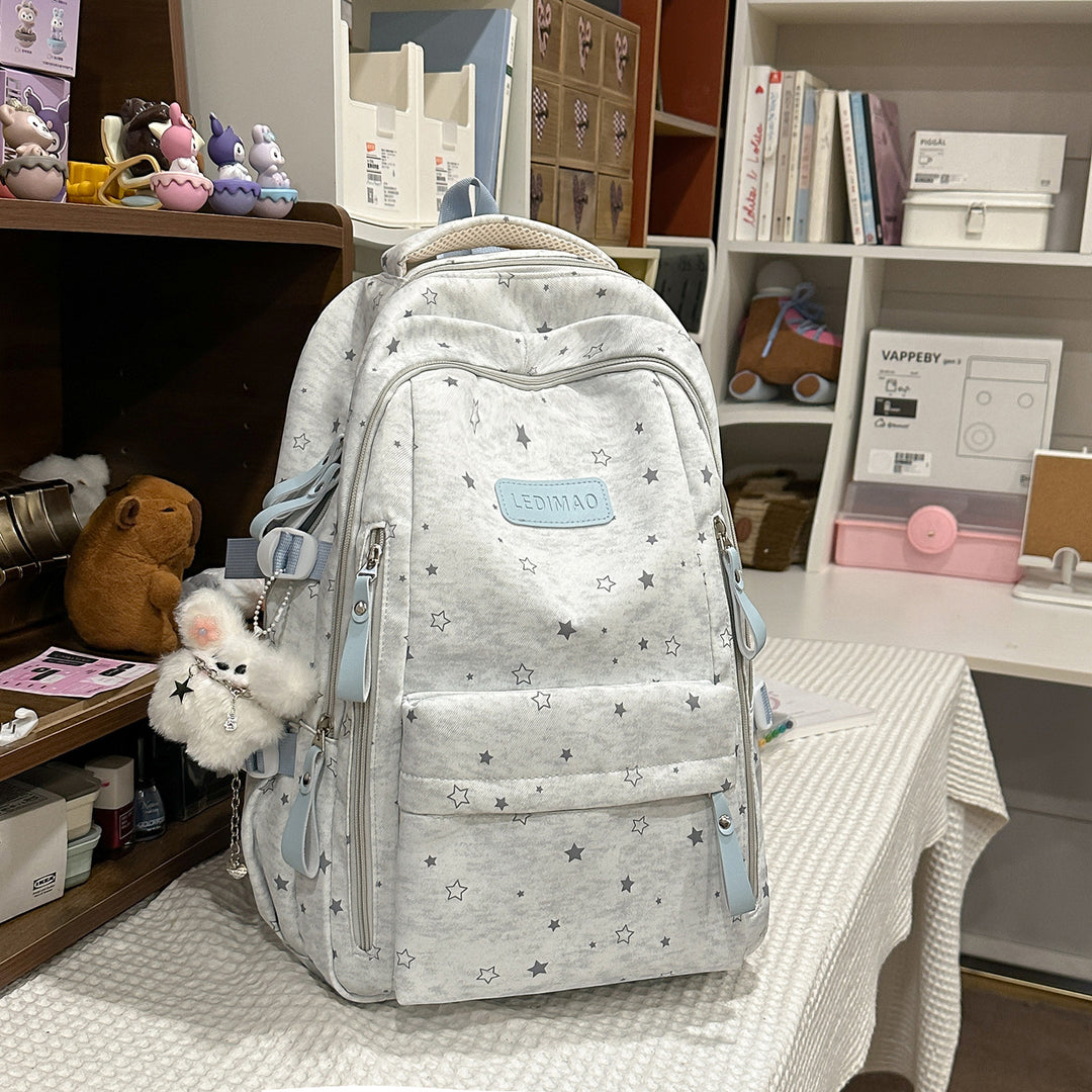 Stylischer Sternmuster-Rucksack Karnz 1791205059