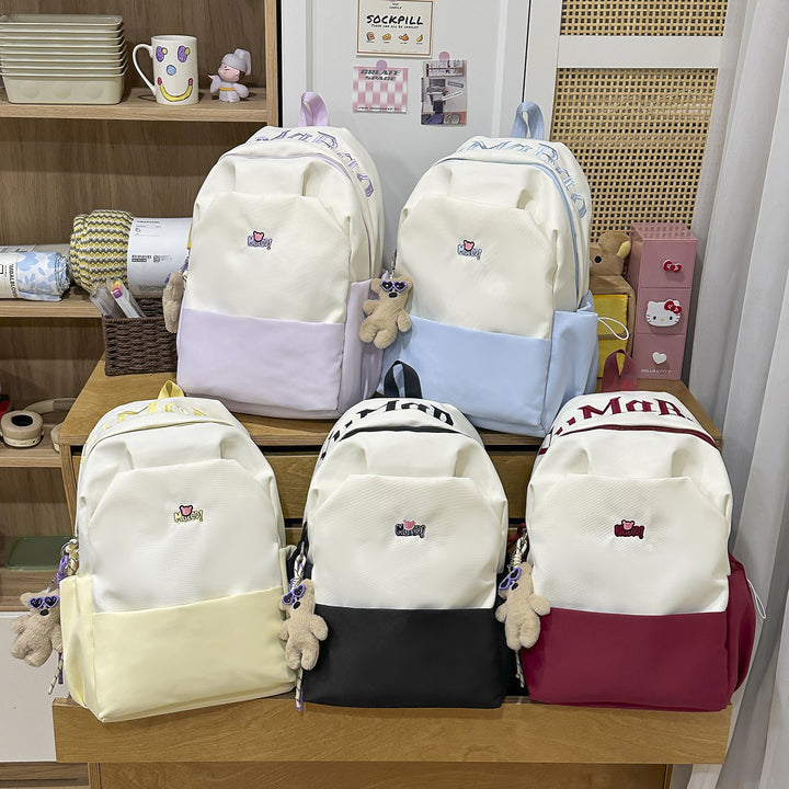 Multi-Fach Fach Leicht Casual Rucksack Karnz