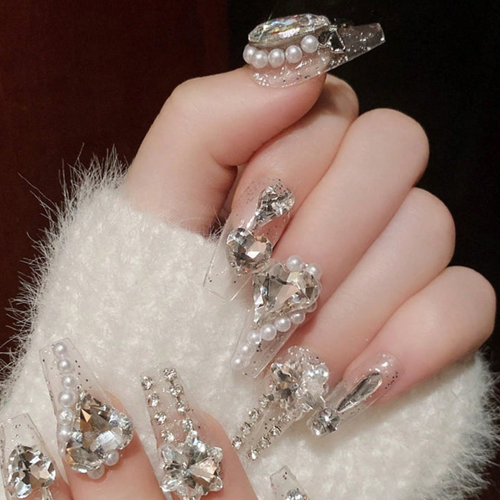 Deluxe Strass Nagelkunst Verbesserungen Karnz