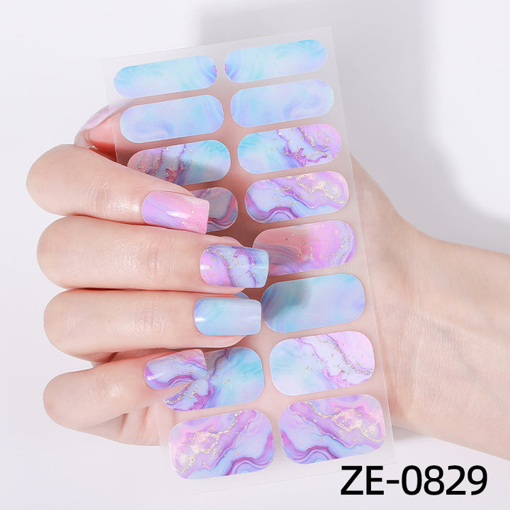 Ombre Nail Art Aufkleber