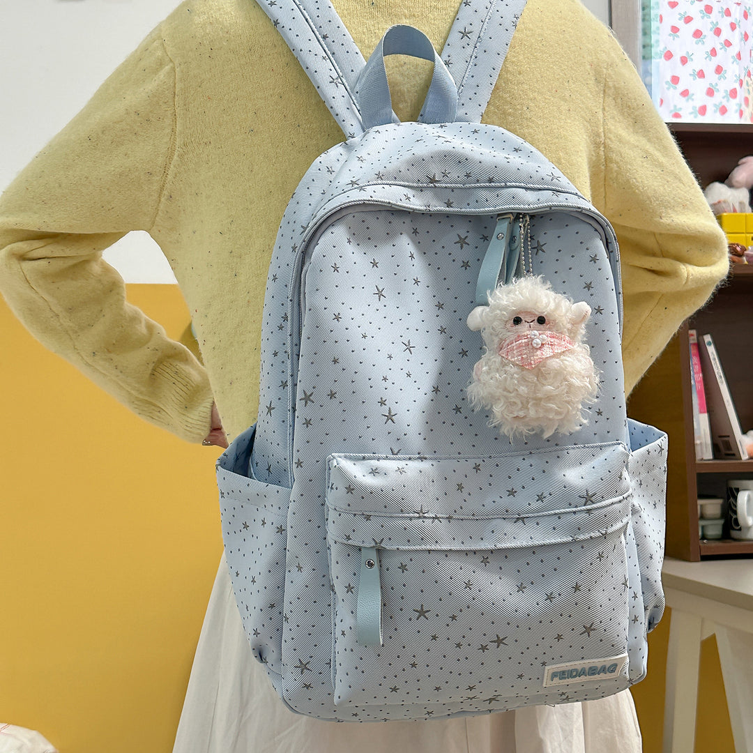 Sternenmuster Casual Rucksack Karnz 1791204286
