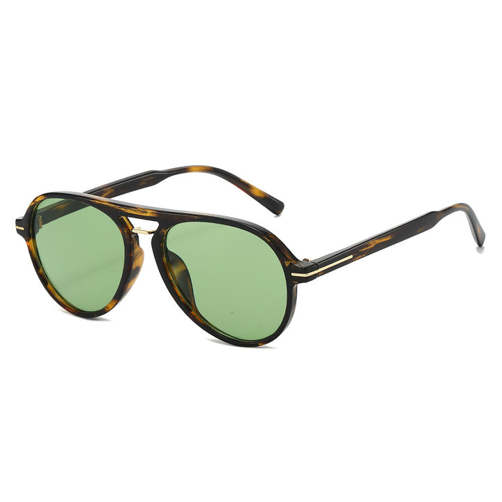 Modebewusste Schild-Sonnenbrille Karnz