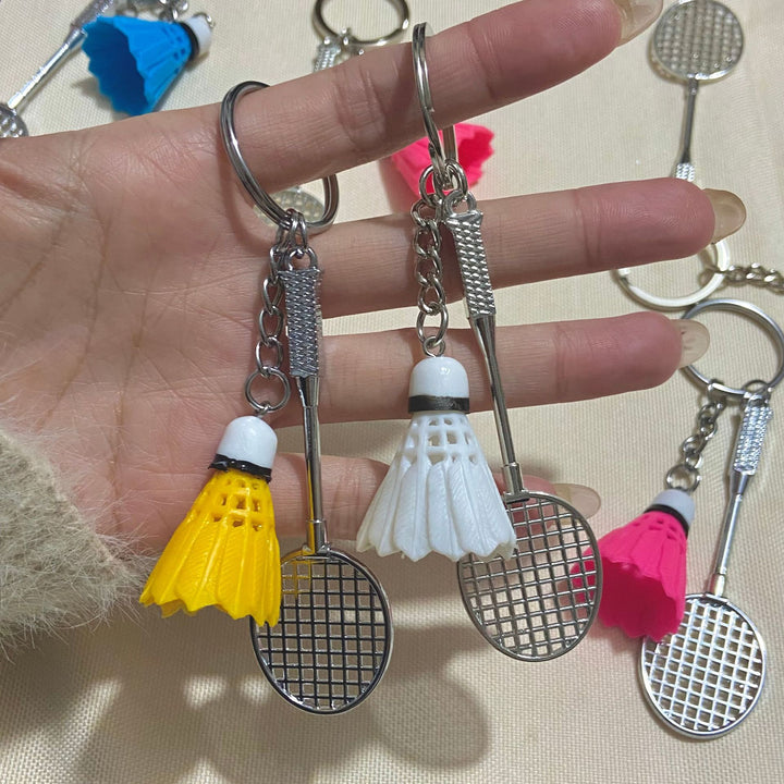 Badminton-Themen Schlüsselanhänger Karnz