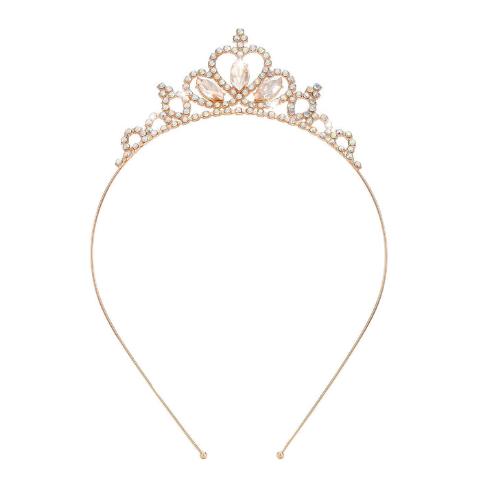 Damen Kristall Tiara Karnz