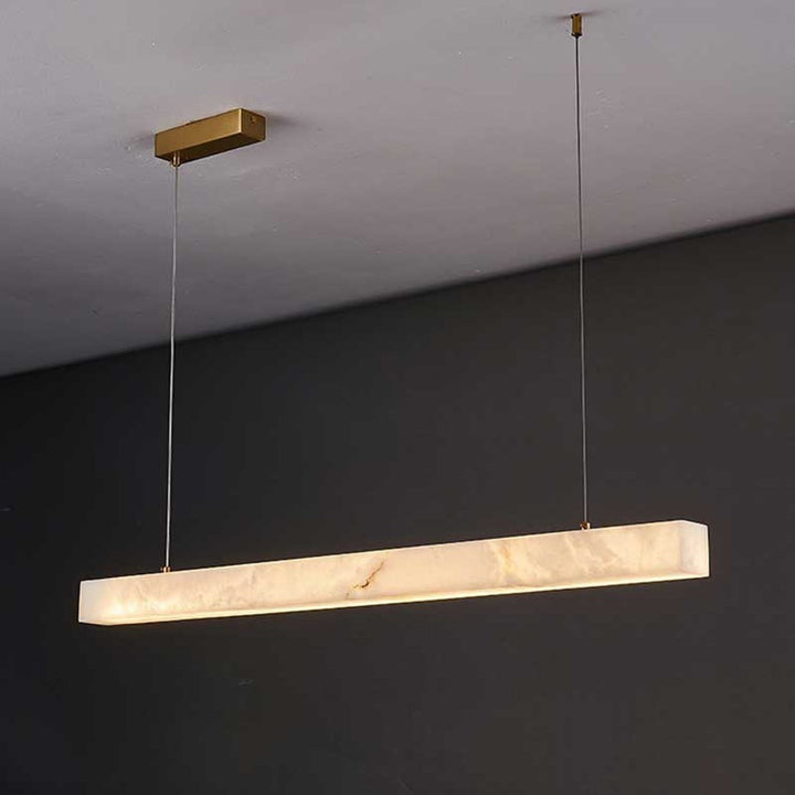 Moderne lineare Pendelleuchte