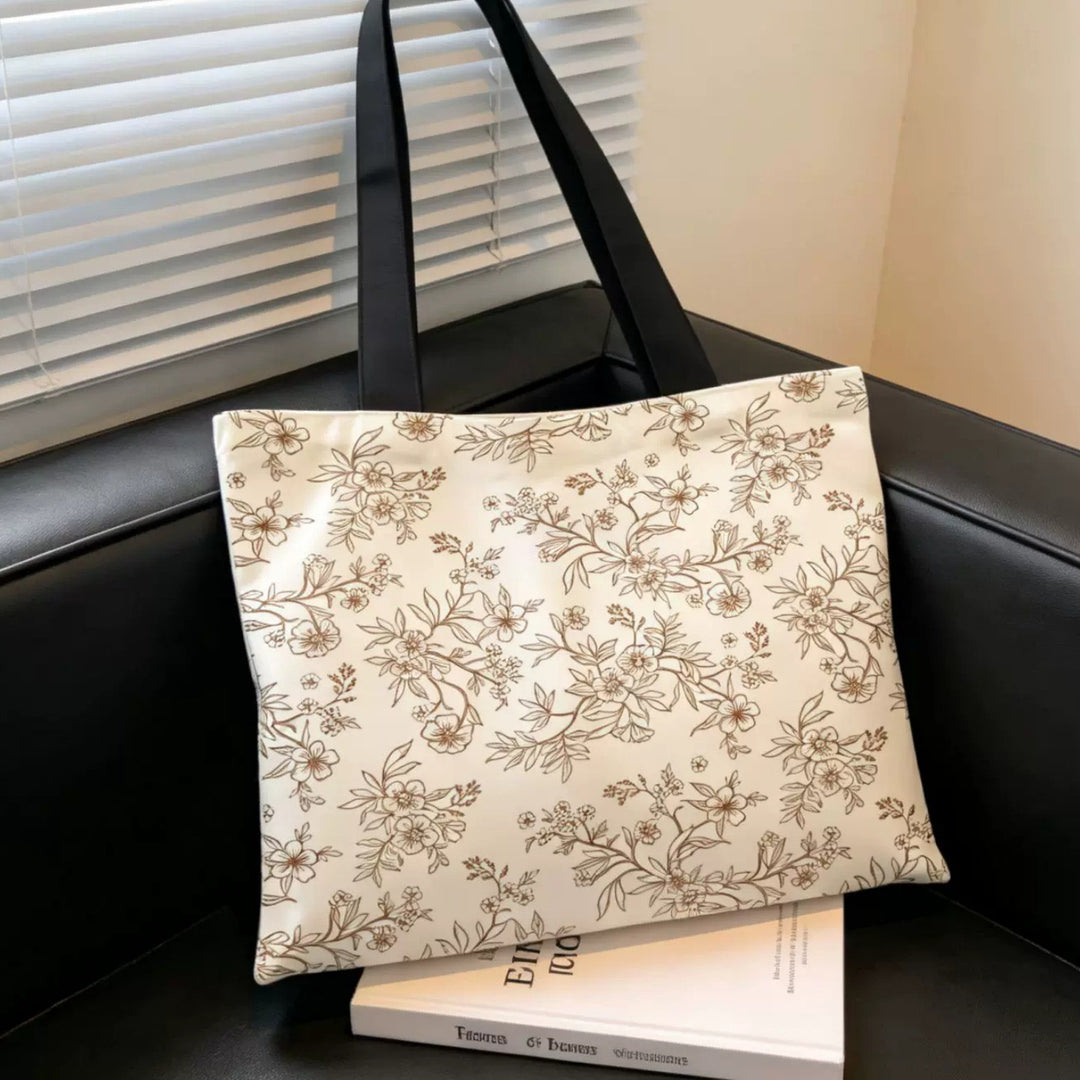 Elegante Blumentaschenmuster Tragetasche