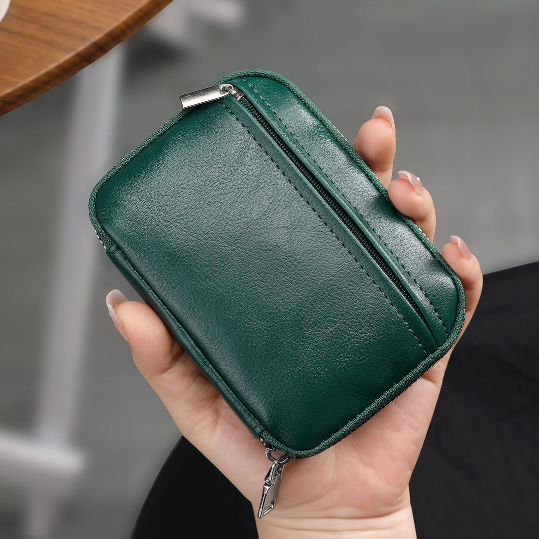 Premium Leder Münzbeutel