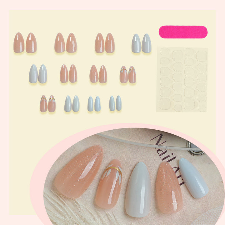 Premium Glänzendes Press-On Nail Set Karnz 1788496233