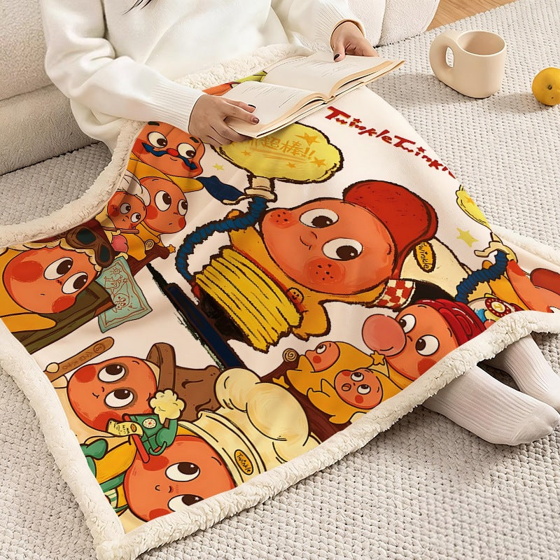 Weiche Flanell Cartoon Fleece Decke