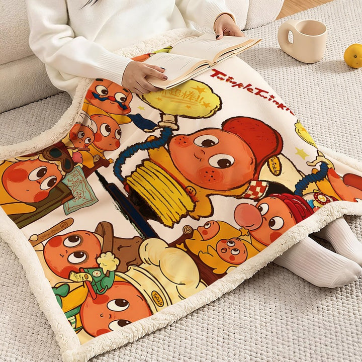 Weiche Flanell Cartoon Fleece Decke