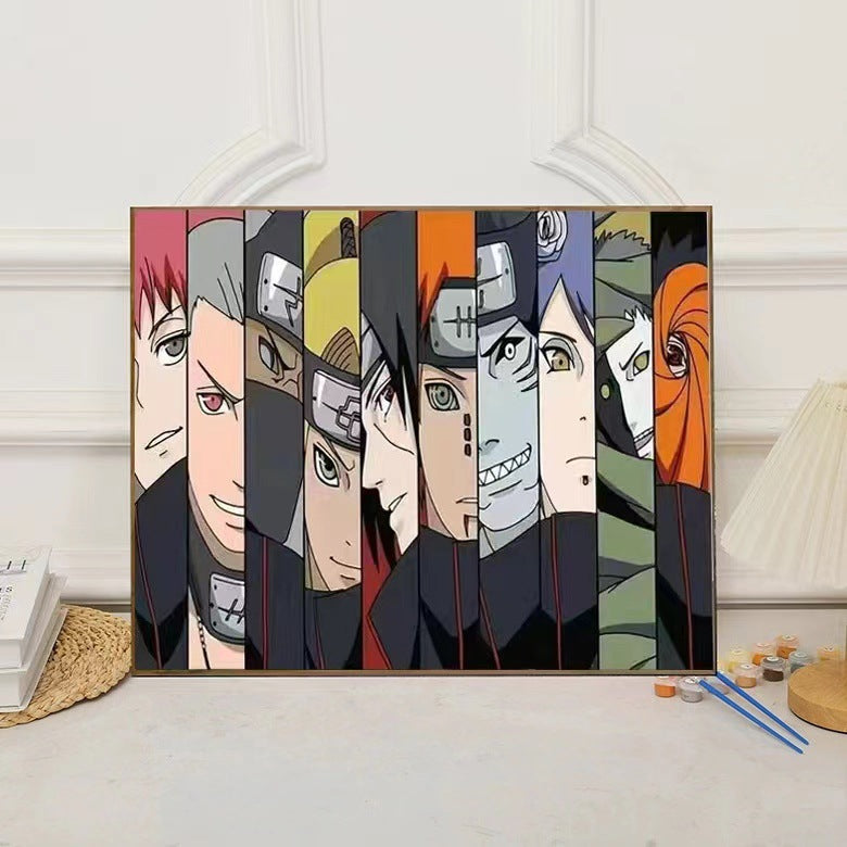 Anime-inspirierte Wandkunst Druck Karnz