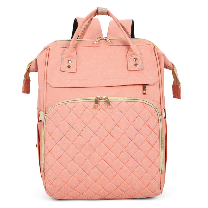 Multi-Funktionaler Gep quilteter Reise-Rucksack Karnz