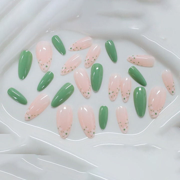 Blumige Acryl-Nail Art Verstärkungen Karnz 1789915130