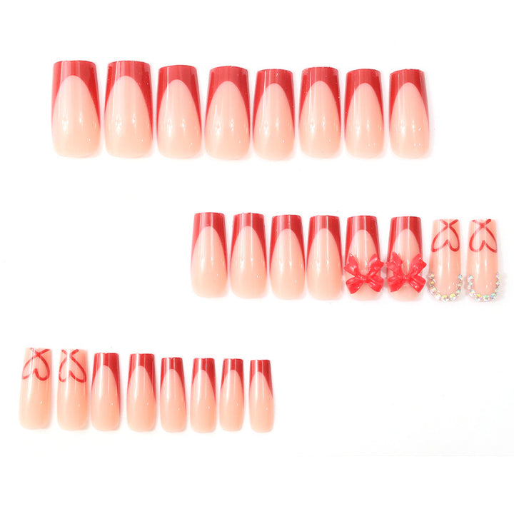 Elegante dekorative Acryl-Nagelkunstverlängerungen Karnz