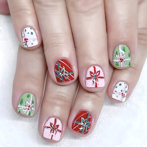 Festliches Thema Aufkleben Nagelkunst Karnz