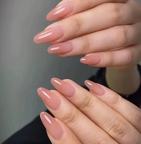 Elegante Mandel-förmige Nagelverlängerungen Karnz