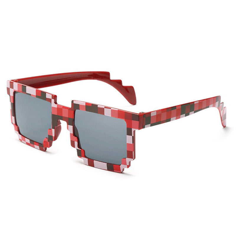 Damen kreative Pixel-Sonnenbrille Karnz