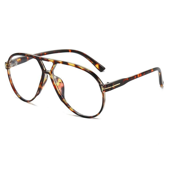 Stilvolle Aviator-Style Shield-Sonnenbrillen Karnz