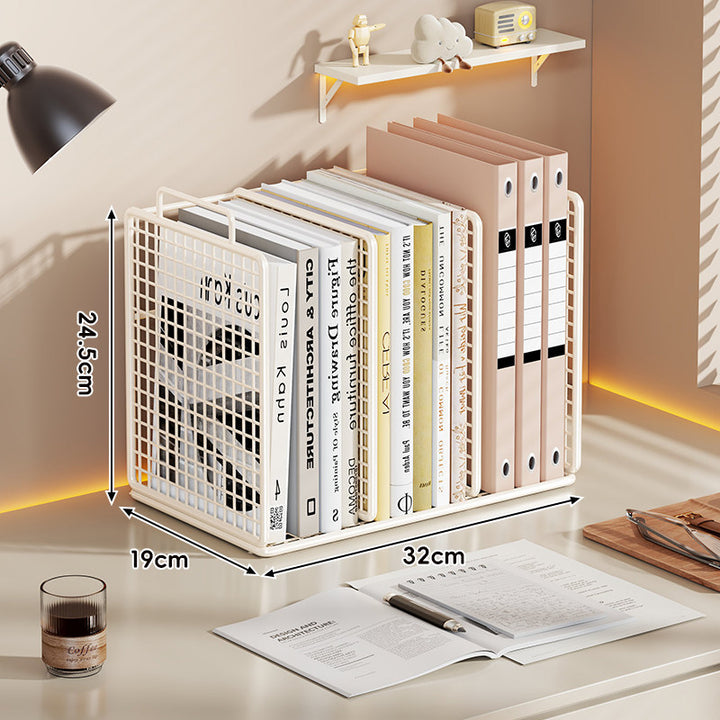Desktop Metal Mesh Mehrfach-Ordner und Datei-Organizer Regal