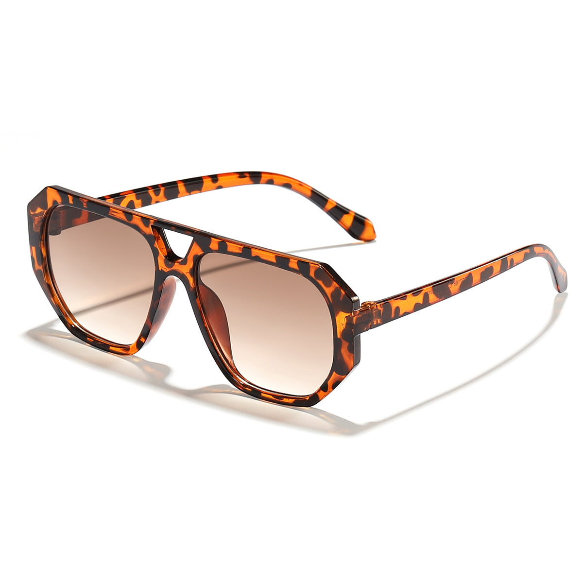 Damen moderne Sonnenbrille im auffälligen Oktagon-Design Karnz