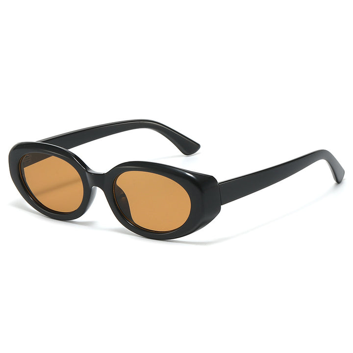 All-Day Comfort Retro Oval Sonnenbrillen Karnz