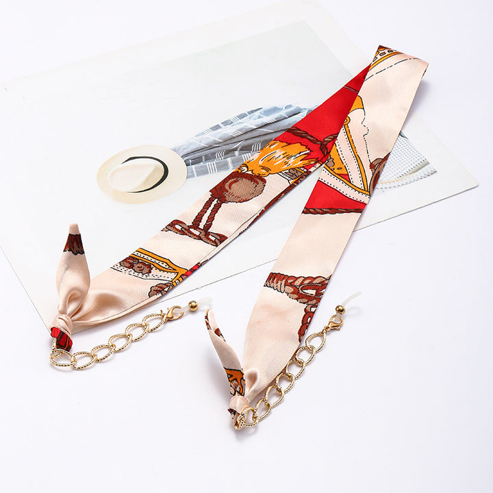 Fashion Seidenbrillen-Kette Karnz