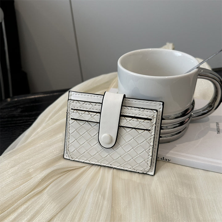 Minimalistischer Lederkartenhalter Karnz