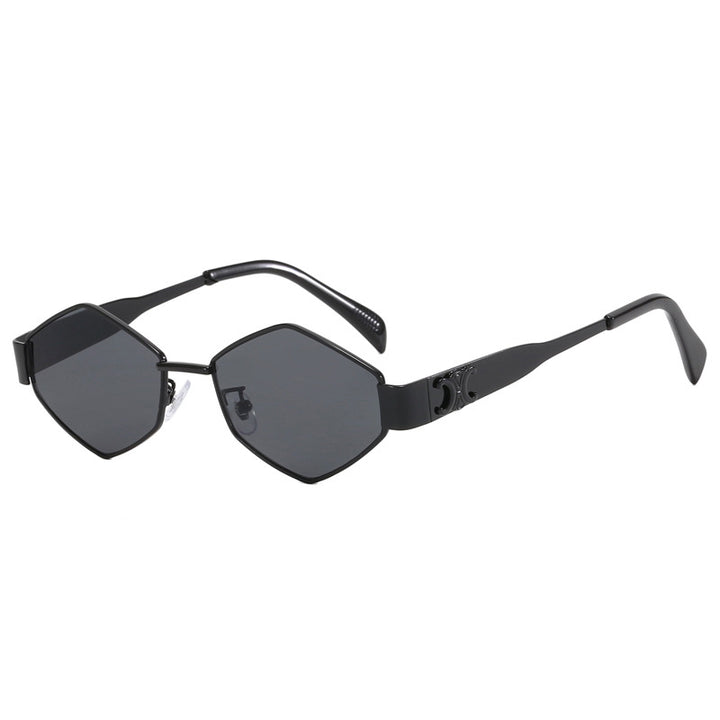 Modische Sonnenbrille Im Hexagonalen Design Karnz