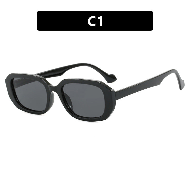 Damen modische Sonnenbrille mit elegantem geometrischen Design Karnz