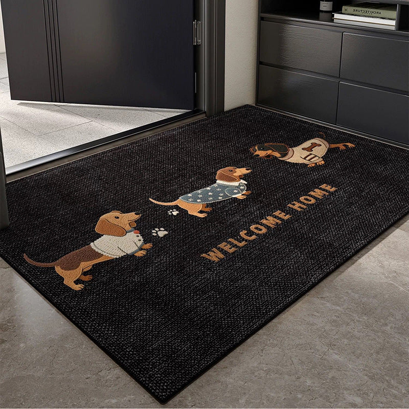 Hundethemen Willkommensmatte