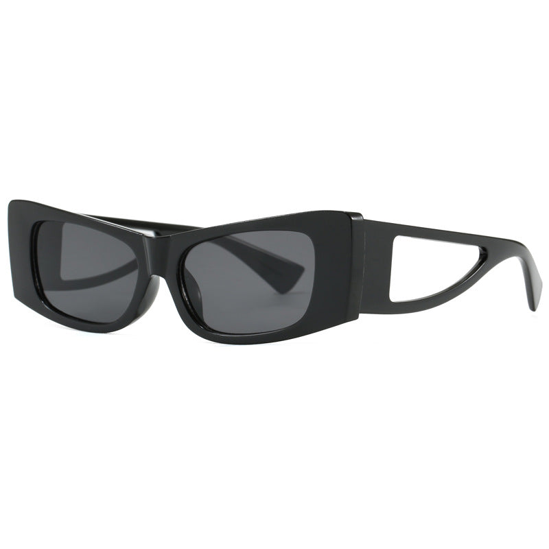 Damen trendige Sonnenbrille mit außergewöhnlichem Design und schützendem UV-Filter Karnz