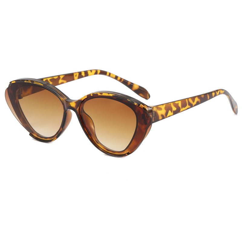 Damen Oversized Sonnenbrille mit Farbverlauf Karnz