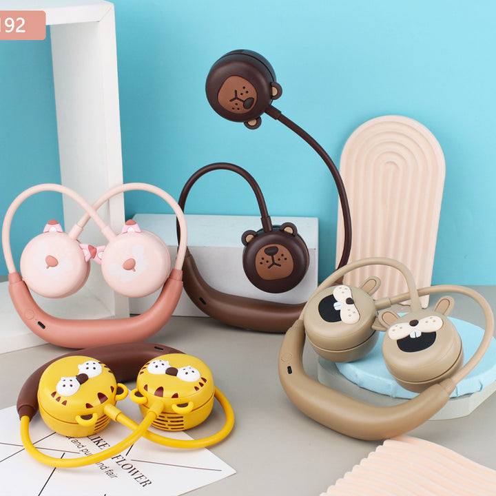 Damen Nackenventilator im niedlichen Tierdesign Karnz