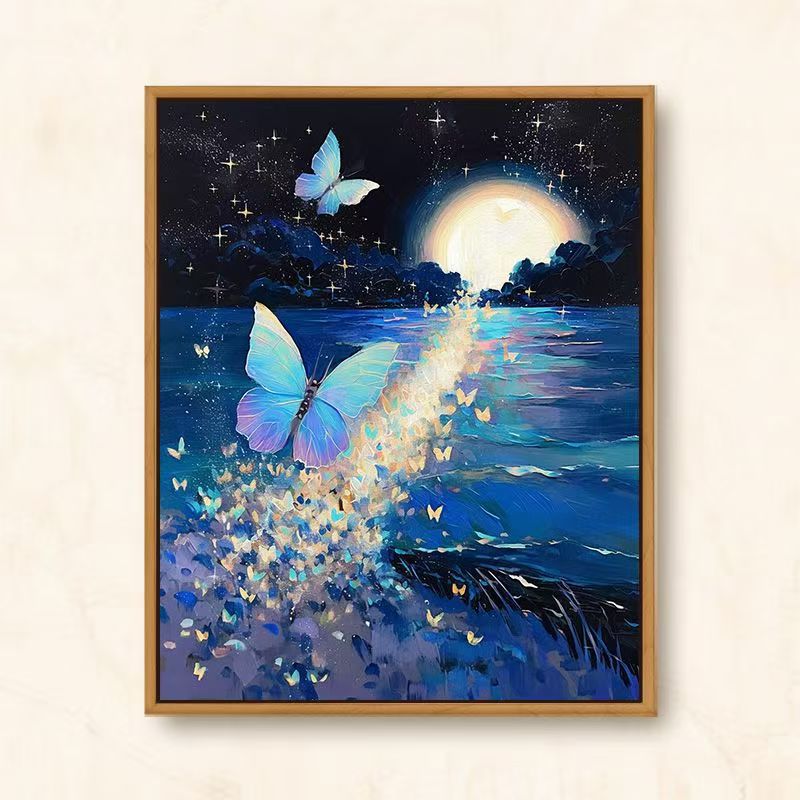 Butterfly Fantasy Leinwandkunst Karnz