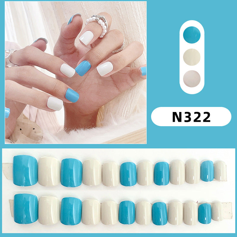 Stylisches Press-On-Nageldesign