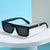 Damen stylische quadratische Sonnenbrille Karnz