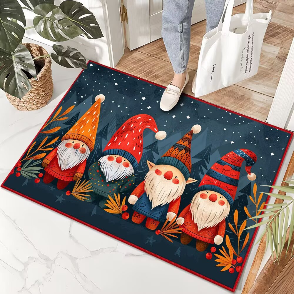 Weihnachtliche dekorative Fußmatte Karnz