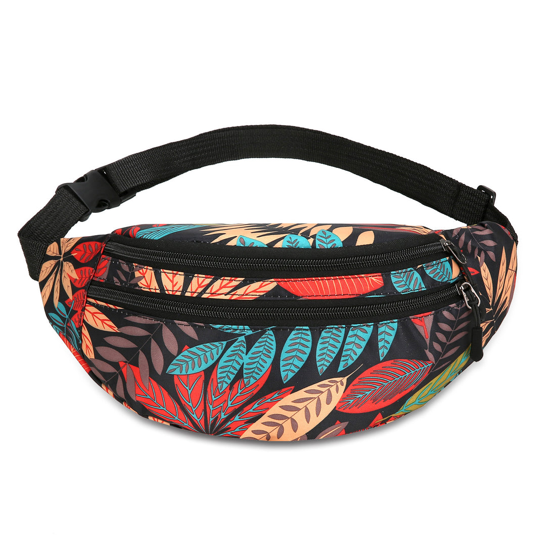 Blumenmuster Utility Gürteltasche Karnz