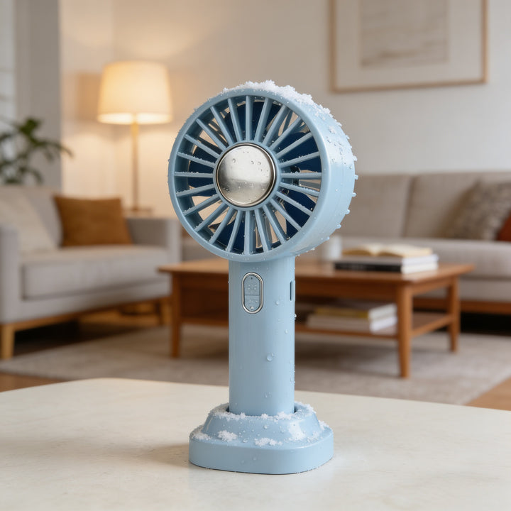 Damen Tragbarer Nebel-Handventilator Karnz